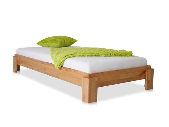 Turm stapelbett / massivholzbett 90x200 cm buche geölt