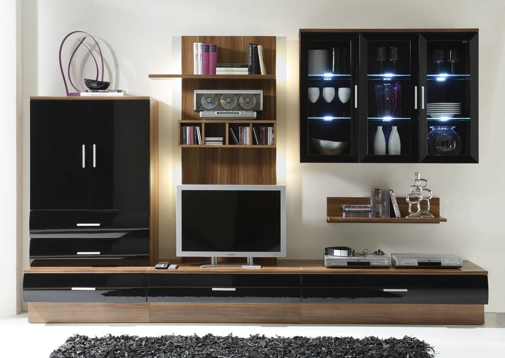 einrichtungsbeispiele wohnzimmer offener küche:hängeschränke wohnzimmer schwarz : COLLY 11 Wohnwand schwarz einrichtungsbeispiele wohnzimmer offener küche:hängeschränke wohnzimmer schwarz : COLLY 11 Wohnwand schwarz