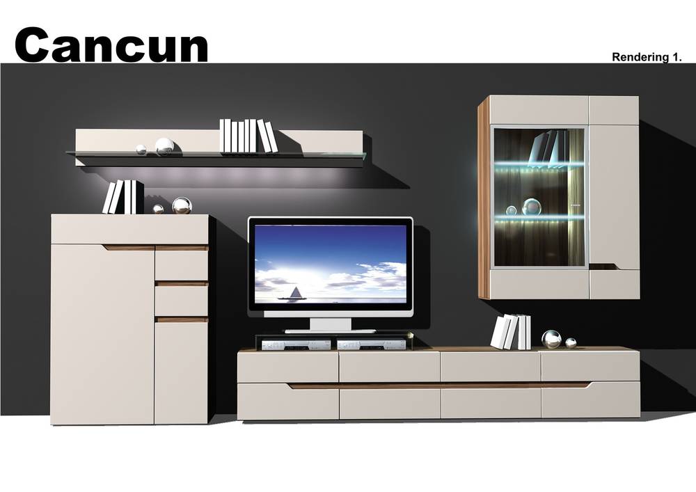 Hängeschrank wohnzimmer nussbaum ~ dayoop.com