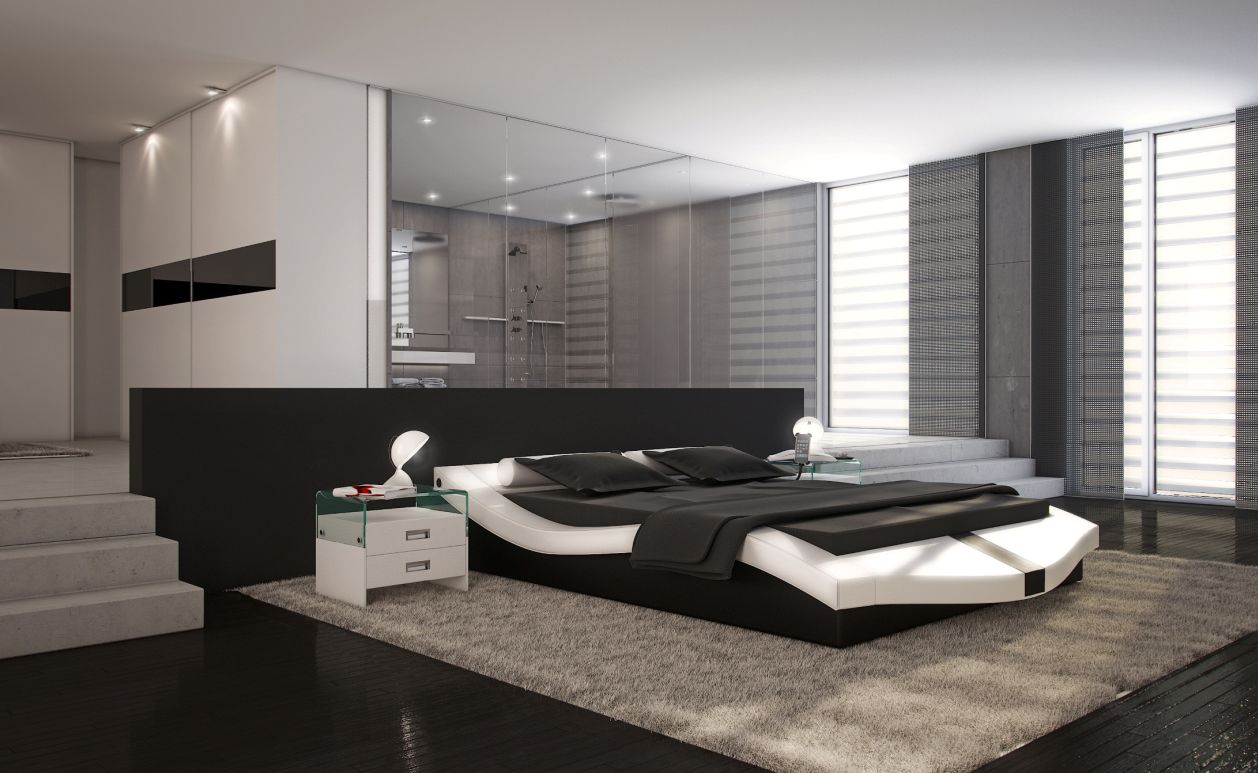 Schlafzimmer betten lederbetten b2b trade Doppelbett 180x200