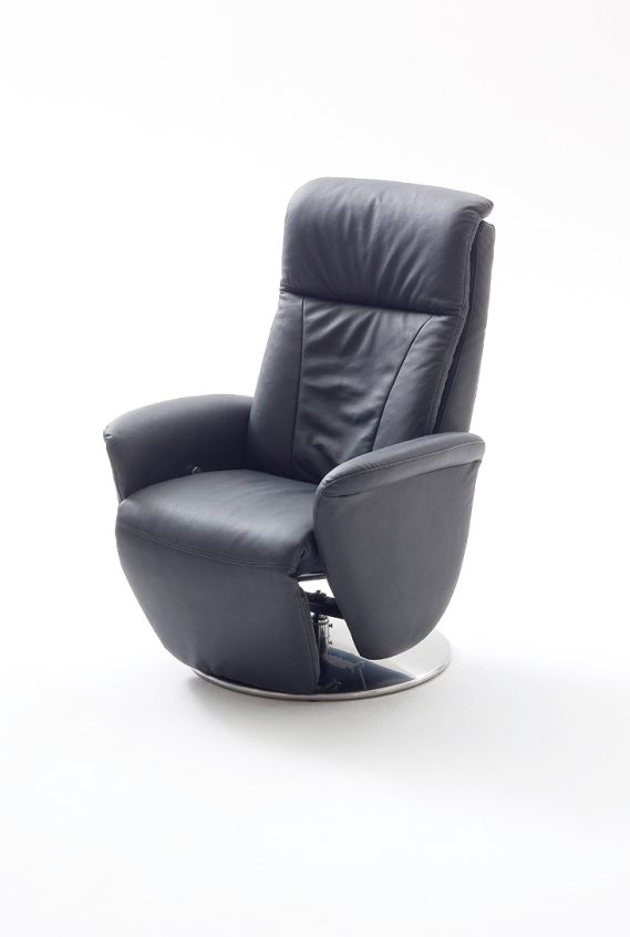PEETA Fernsehsessel mit Relaxfunktion Schwarz Produktbild