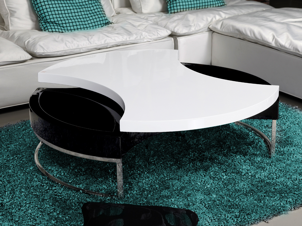 Couchtisch weiss rund online kaufen