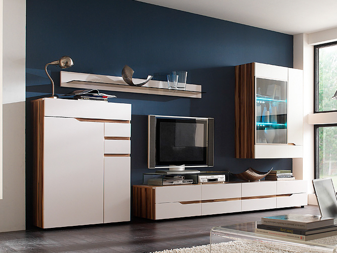Design : wohnzimmer nussbaum schwarz ~ inspirierende bilder von ...