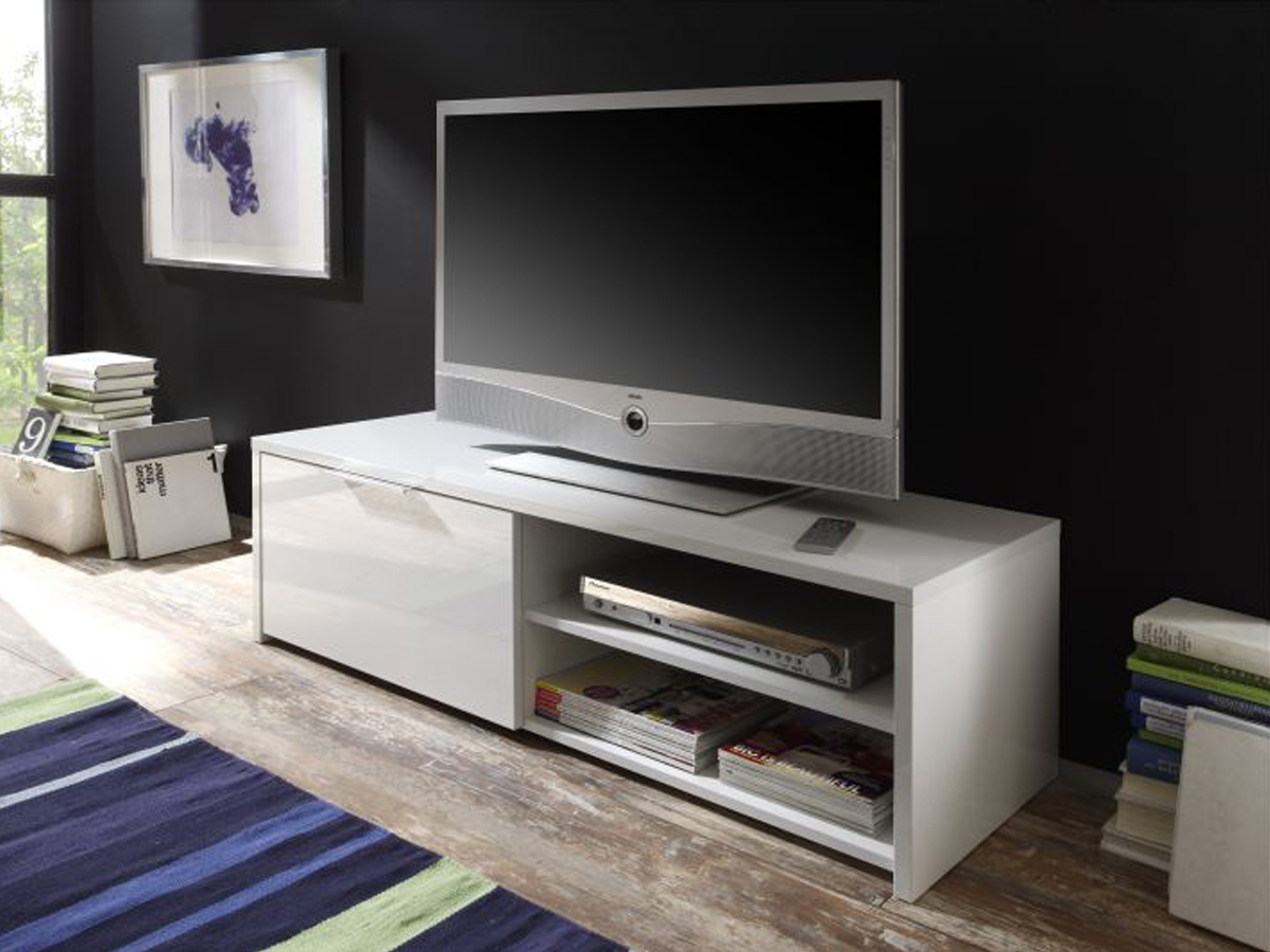 Modernes wohnzimmer schwarz weis laminat – midir