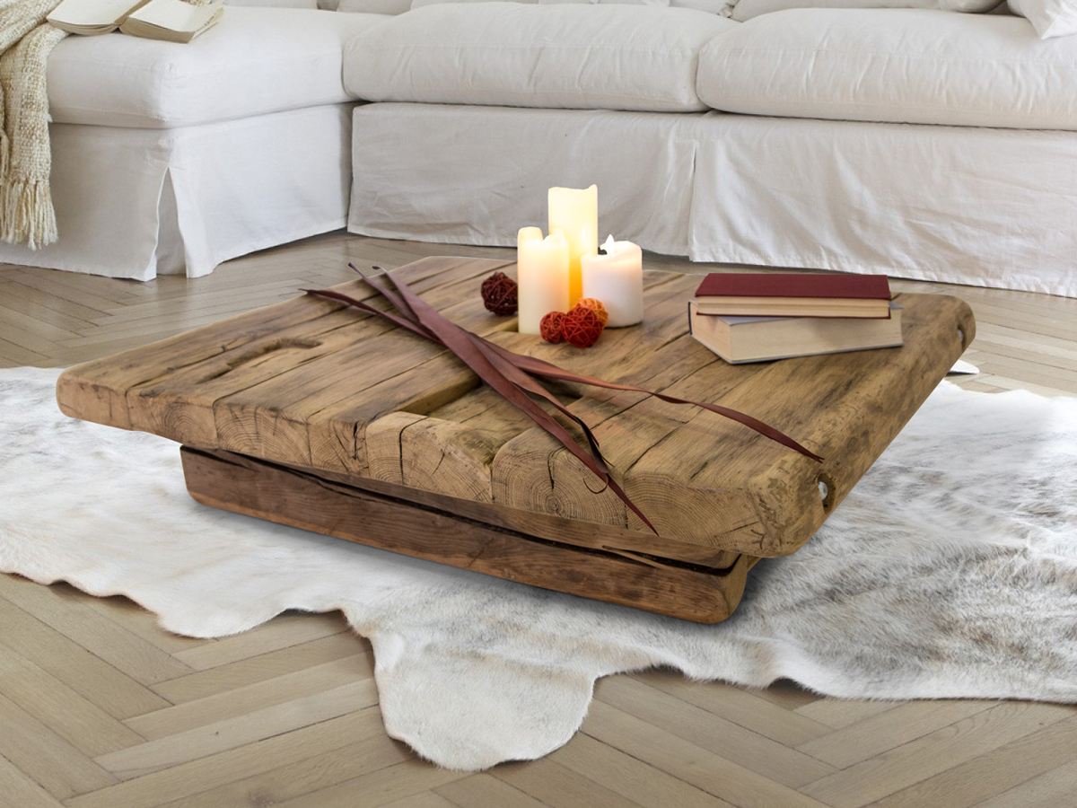 WIKINGER Couchtisch 90×90 cm Höhe 22 cm WIKINGER Couchtisch 90×90 cm Höhe 22 cm