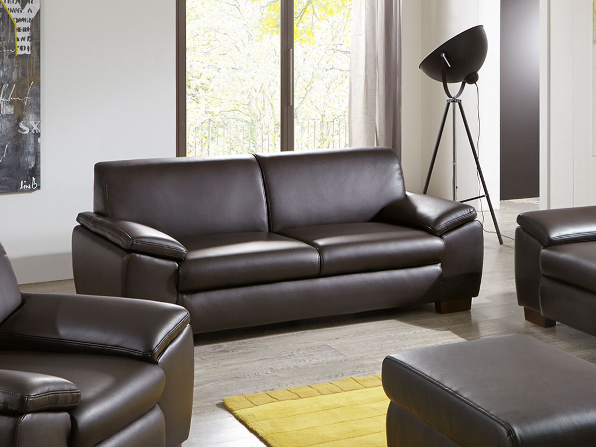 Aladin 3 2 1 sofagarnitur Zimmer braune couch