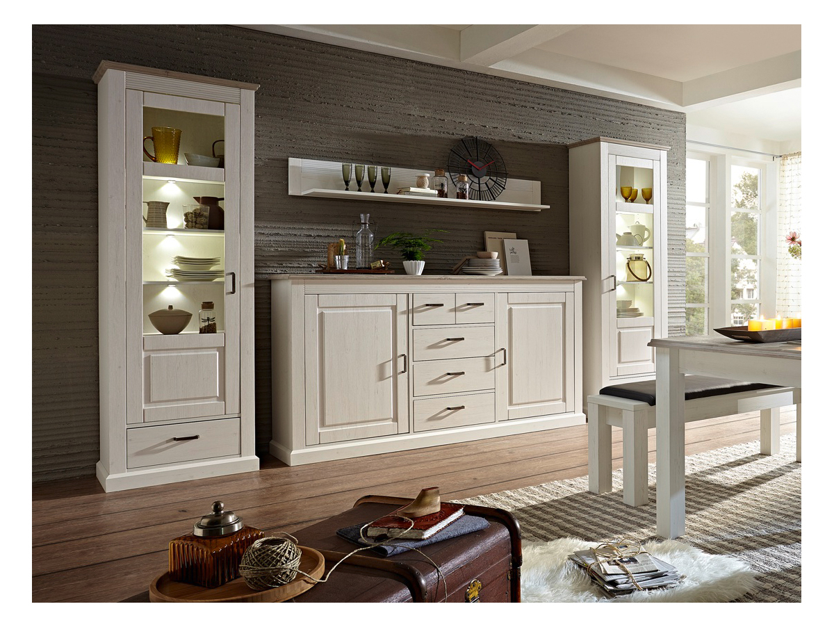 Luisa i vitrine pinie hell/taupe