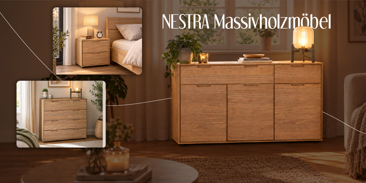 Nestra Massivholzmöbel
