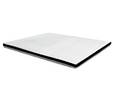 Topper II Viscoschaum, 8 cm, 7-Zonen, mit schwarzem Mesh