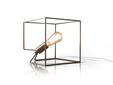 CUBE Tischleuchte Bronze