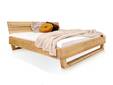 DAKONA Holz-Kufenbett mit Kopfteil, Material Massivholz