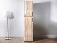 OFFICE OAK Aktenschrank IV, Material teilmassiv, Eiche/graphitfarbig