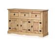 CORTON Sideboard, Material Massivholz, Kiefer gewachst
