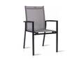 NEW LEVANTO Stapelsessel, Material Aluminium, anthrazit/silber