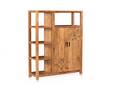 KAIRO Highboard I, Material Massivholz, Akazie massiv honigfarben