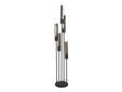 JARNO Stehlampe, 5-flammig, Material Metall, schwarz