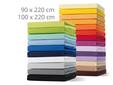 Schlafgut ELASTIC-JERSEY Topper Spannbetttuch/Spannbettlaken 90/100x200/220