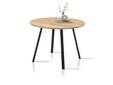 NILSON Esstisch, Material Massivholz, Eiche massiv