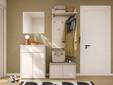 ADIAGO II Garderobenset I, Material Spanplatte, sand