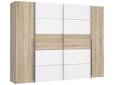 NEILA Drehtüren-/Schiebetürenschrank, Material Dekorspanplatte