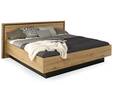 TEMMY Doppelbett 180x200 cm, Material Spanplatte, Artisan Eiche Nachbildung