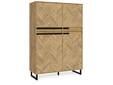 SOTICO Highboard, Material Dekorspanplatte, eichefarbig