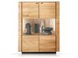 NATANO Highboard I, Material Massivholz, Wildeiche geölt