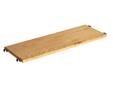 LIVERPOOL Bodenplatte 100 cm inkl. 4 Haken, Material Massivholz, Thermo-Fichte, Metall schwarz