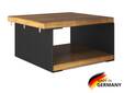 CURBY Nachtkommode, Vintage/schwarz, Material Massivholz/Metall