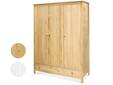 TOBINO Kleiderschrank 3trg, Material Massivholz, Kiefer