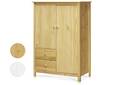 TOBINO Kleiderschrank/Wäscheschrank 2trg, Material Massivholz, Kiefer