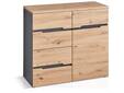 MAILAND Kommode 3, Material MDF, Artisan eichefarbig