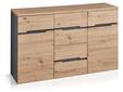 MAILAND Kommode V, Material MDF,  Artisan eichefarbig