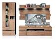 MAILAND Wohnwand, Material Dekorspanplatte