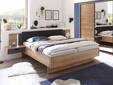 AUCKLAND Bettanlage 180x200 cm Maruvella Oak/Graphit