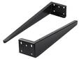 Waschtischhalterung, Material Metall, Schwarz matt