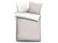 BIBERNA Bettwäsche Mako-Satin MixMatch 135x200 cm taupe gemustert