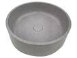 BERONE Aufsatzwaschbecken, Material Terrazzo, rund