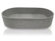 KAIKO Aufsatzwaschbecken, Material Terrazzo, oval