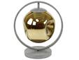 AMORA Tischlampe, 1-flammig, Material Metall, Glas