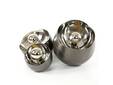 ALBORA Tischlampe, Material Metall, Grau