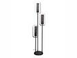 LIORA Stehlampe, 3-flammig, Material Metall, schwarz