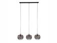 ESMA Pendellampe, 3-flammig, Material Metall, schwarz-braun