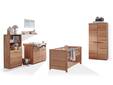 KIMA 5-teiliges Babyzimmer, Material Massivholz, Kernbuche geölt
