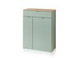 BAJA Schuhschrank klein, Material MDF, schilf/Artisan Eiche Nachbildung