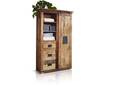 BRISTOL Highboard II, Material Massivholz, Mango rustikal