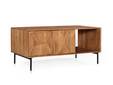 CATANDO Couchtisch, Material Massivholz, Akazie honigfarben