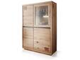CALDERA Highboard I, Material Massivholz, Wildeiche geölt