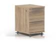 CAMILLO Rollcontainer, Material Dekorspanplatte, Eiche sonomafarbig