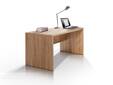 CAMILLO Schreibtisch 140 cm breit, Material Dekorspanplatte, Eiche sonomafarbig